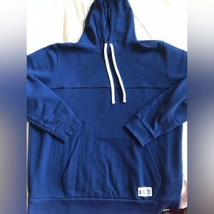 Under Armour Navy Hoodie with White Patch